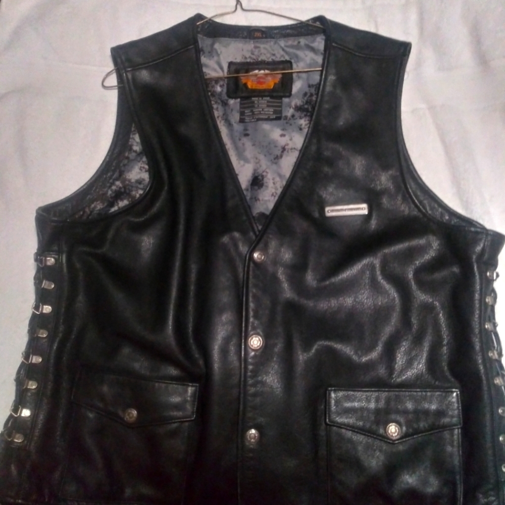 Harley Leather vest